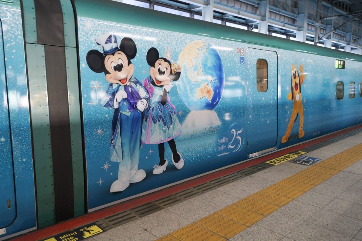 Disney Shinkansen Starts Rolling Through Japan Friday