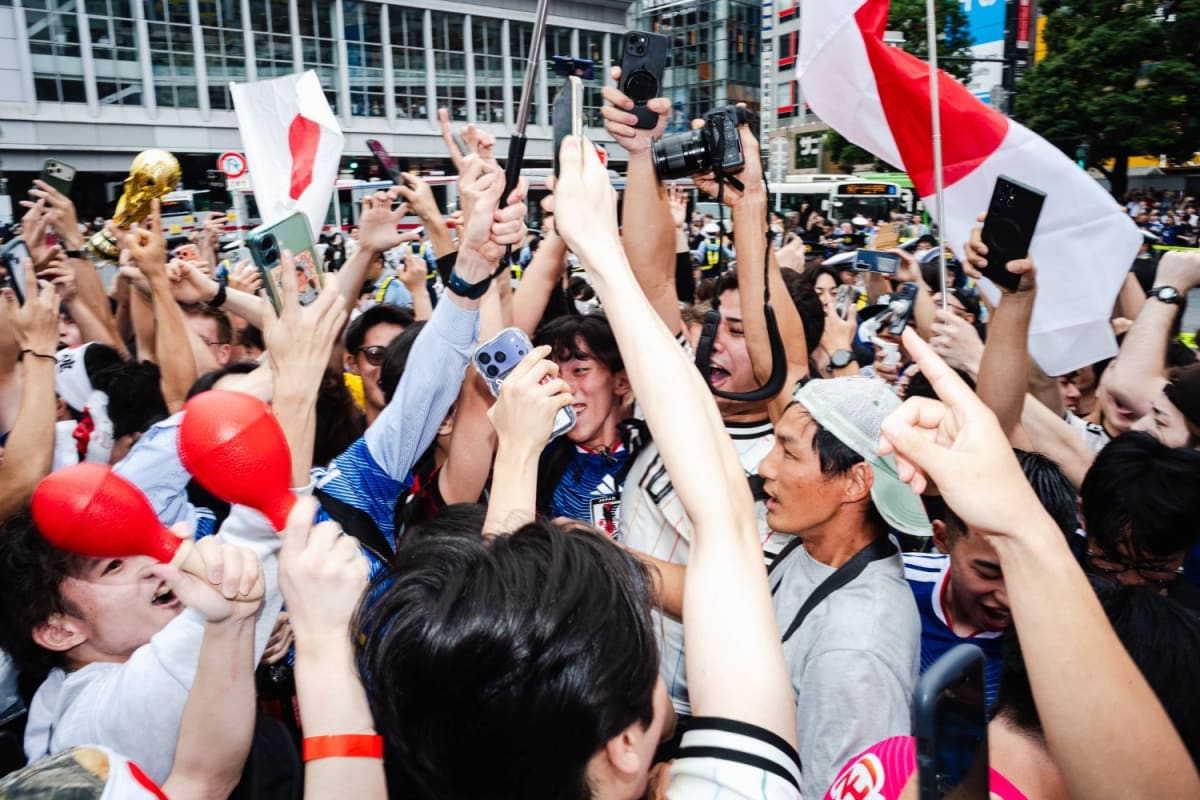 Tokyo Celebrates as Japan Advances to World Cup Knockout