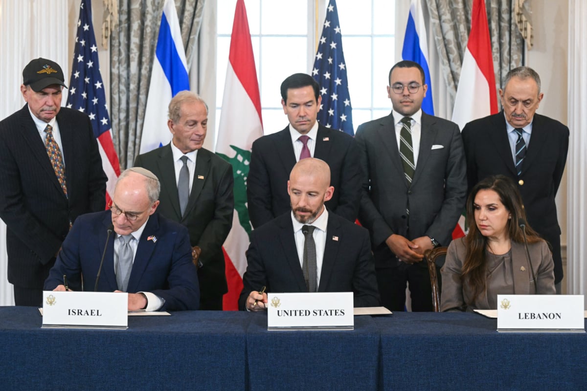Israel and Lebanon Sign Historic Peace Framework Deal