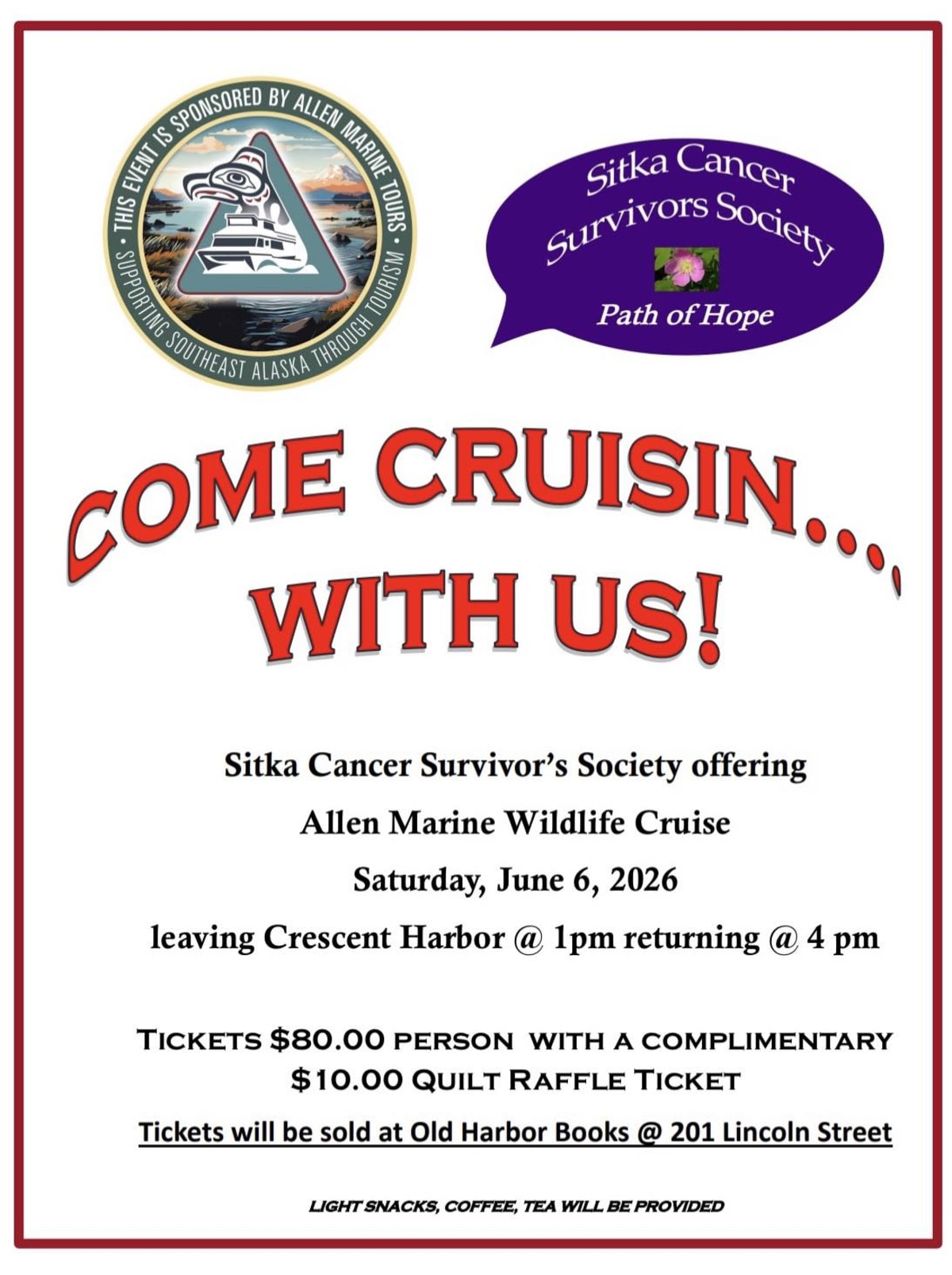 Alaska Cancer Group Hosts Weekend Wildlife Cruise - Image 2
