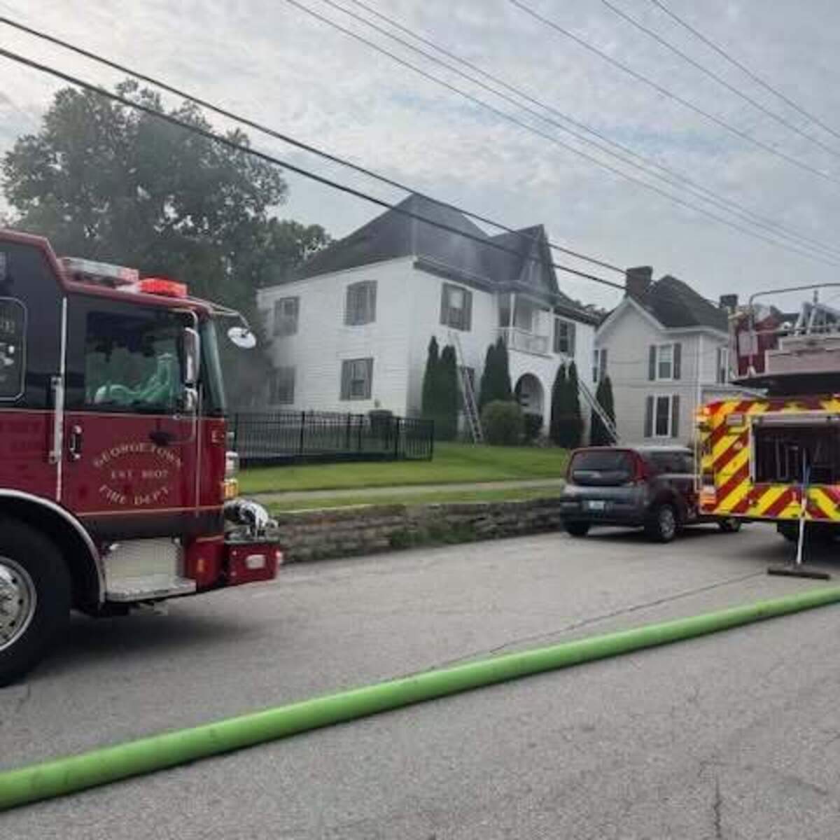 Georgetown Firefighters Save Woman and Two Cats From Blaze - Image 2