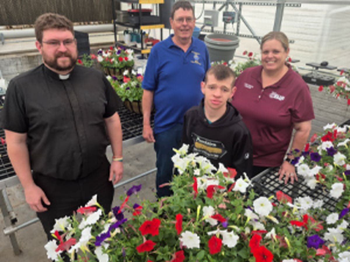 Knights of Columbus Give Teen With Rare Disorder New Tools