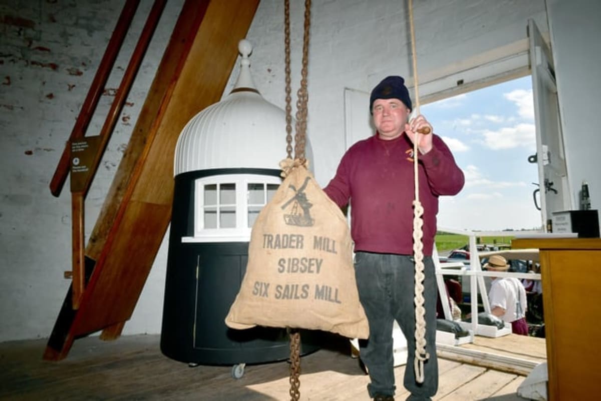 Rare Six-Sailed Windmill Restored After 5-Year Project - Image 3
