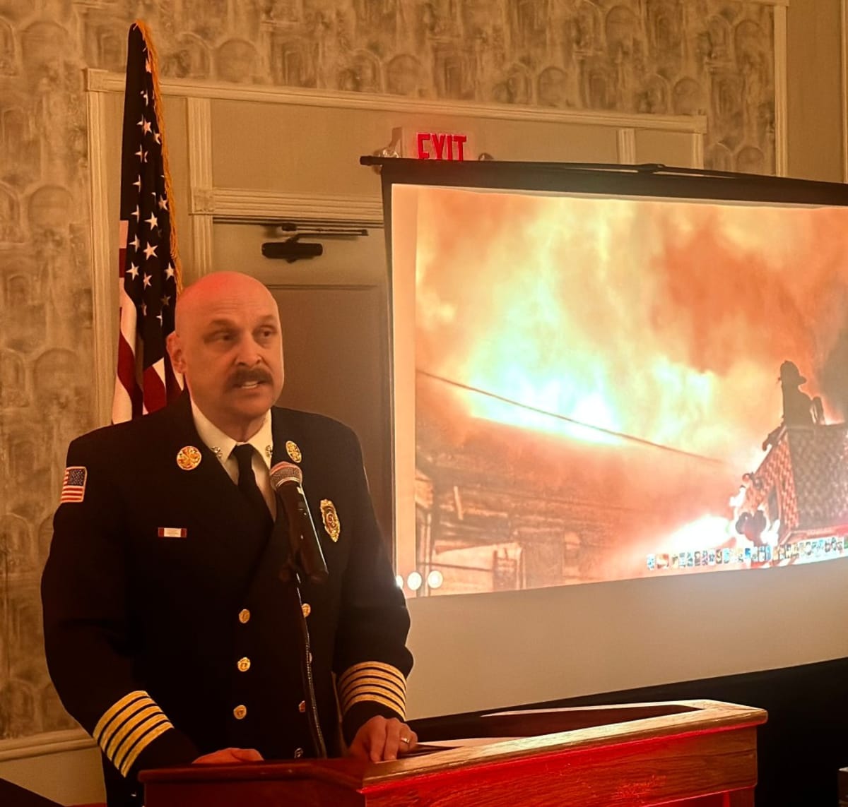 Lowell Firefighters Save Woman From Burning Store