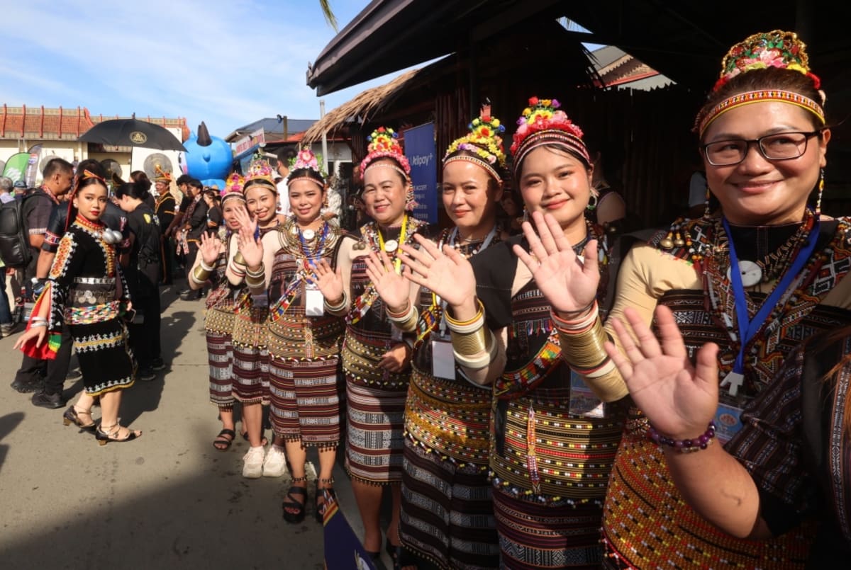Traditional Kaamatan harvest festival celebration in Sabah, Malaysia showcasing cultural unity and heritage