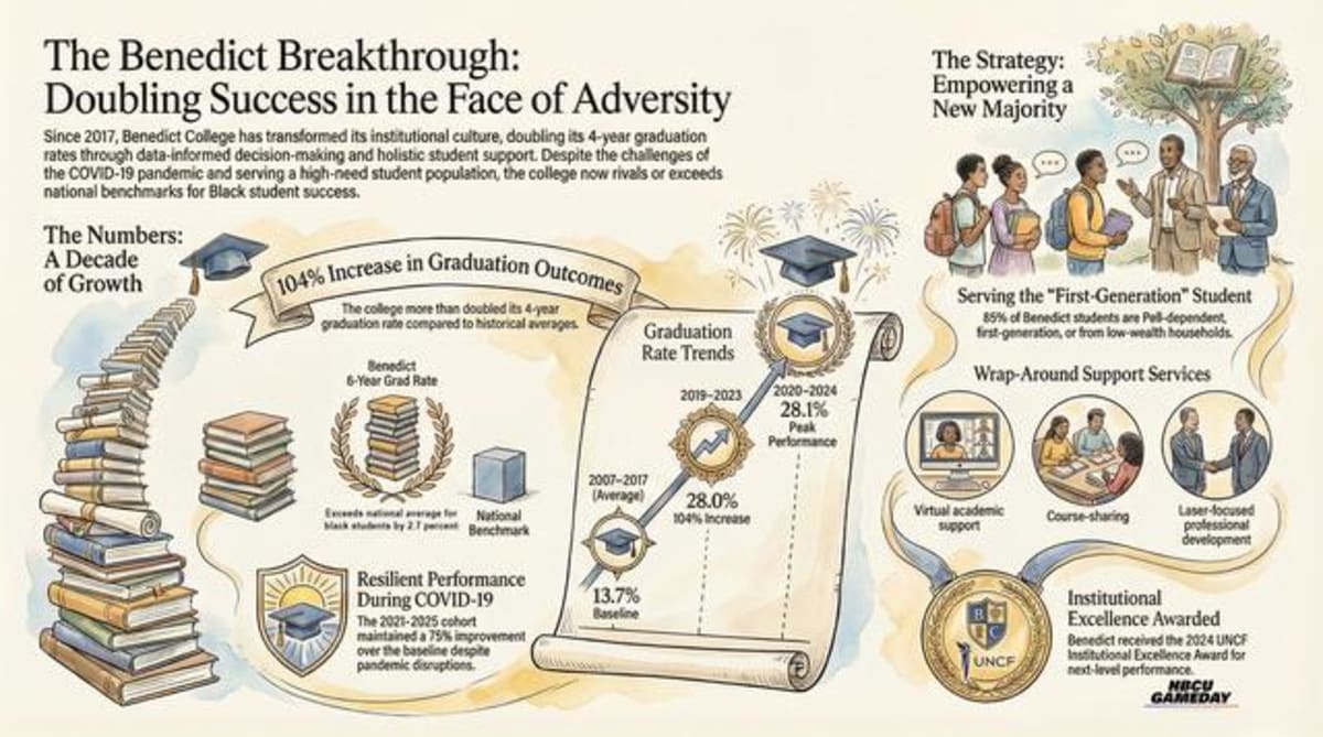 Benedict College Doubles Graduation Rate to 28% - Image 2
