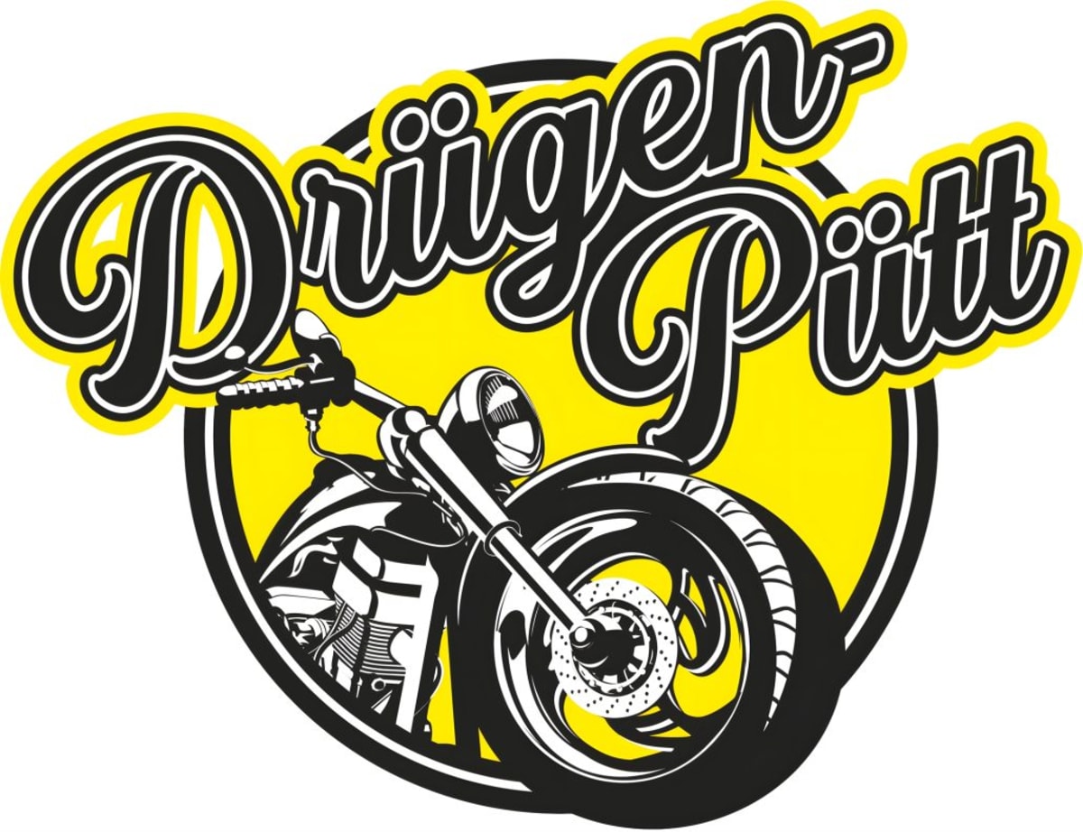 Motorcyclists gathering at charity event to support children's hospice programs in Germany