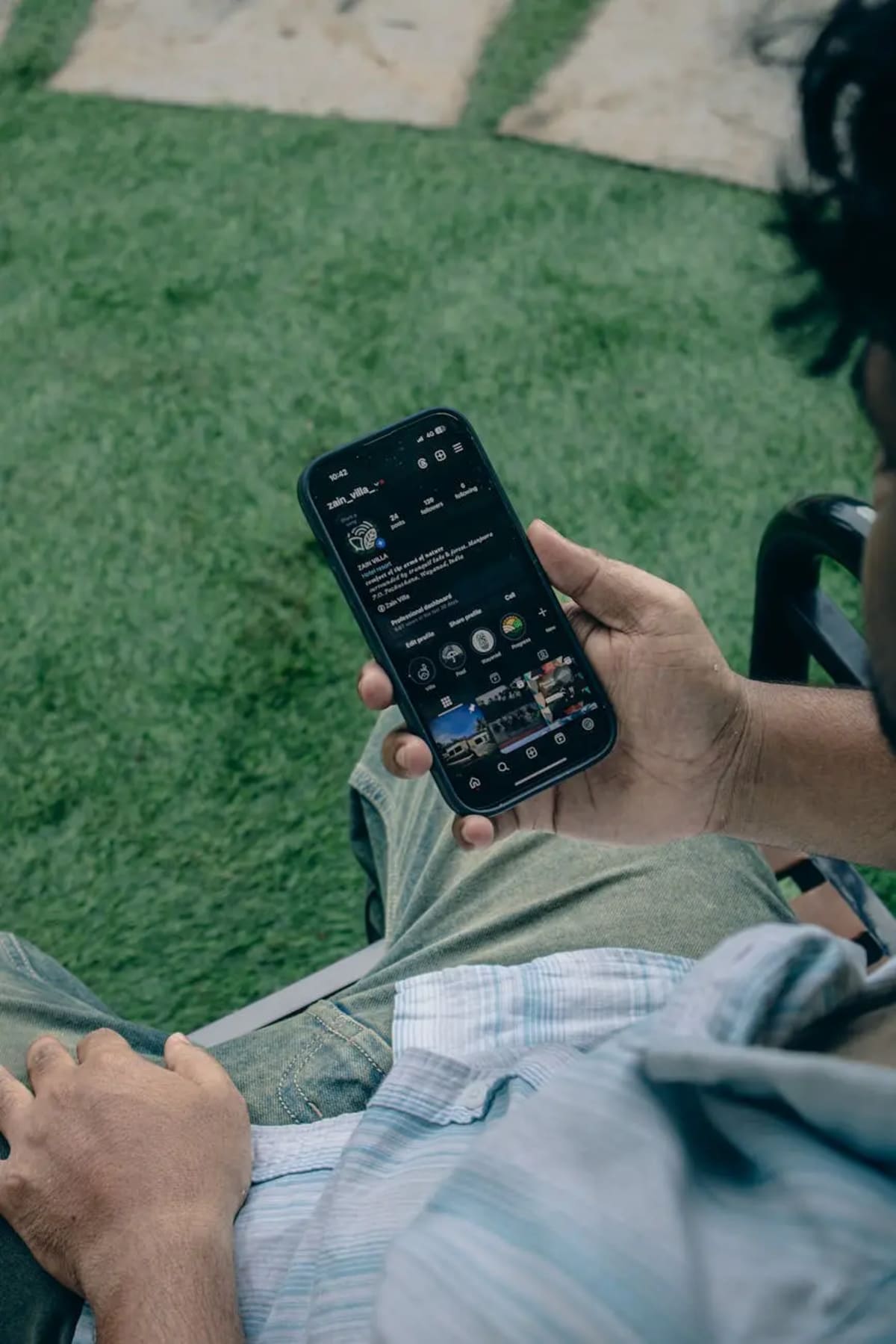 Teen using smartphone with Instagram app showing new safety features and parental controls interface