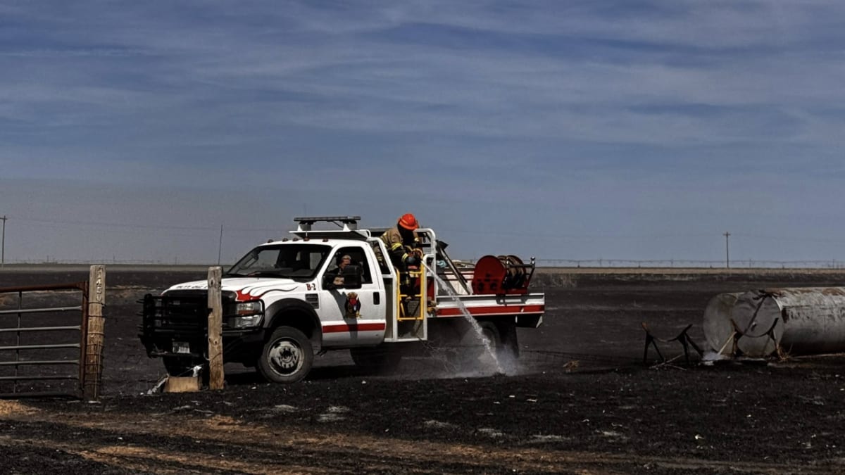 Texas Firefighters Save Two Homes From Multi-Acre Blaze - Image 5