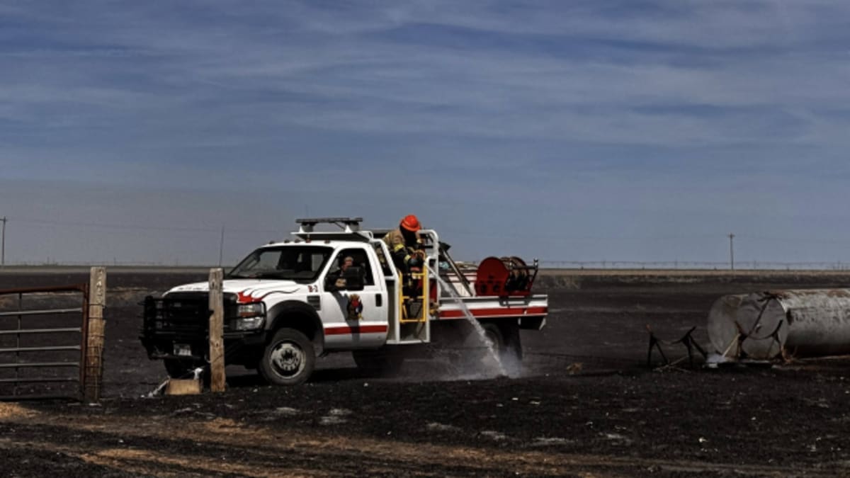 Texas Firefighters Save Two Homes From Multi-Acre Blaze - Image 2