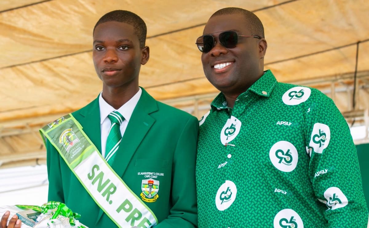 Ghana MP Launches Student Leadership Award at Alma Mater