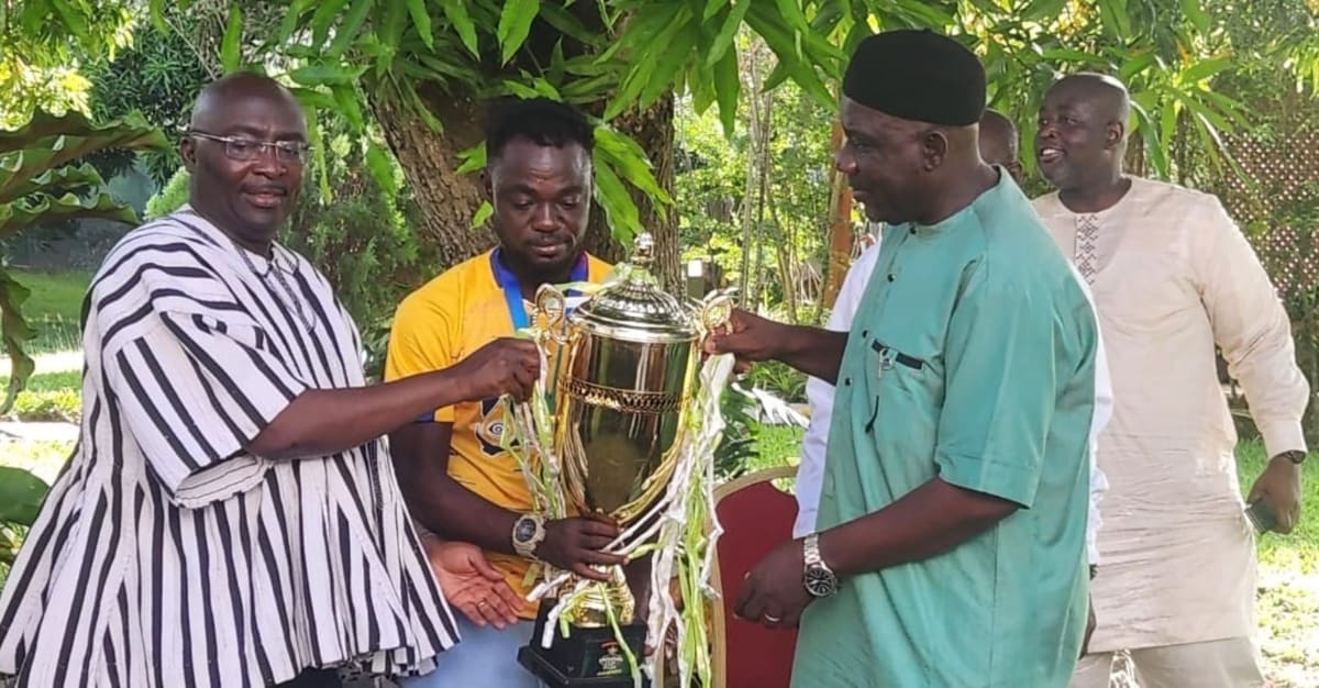 Young football players from Ghana's Zongo communities competing in the annual Ramadan Cup tournament
