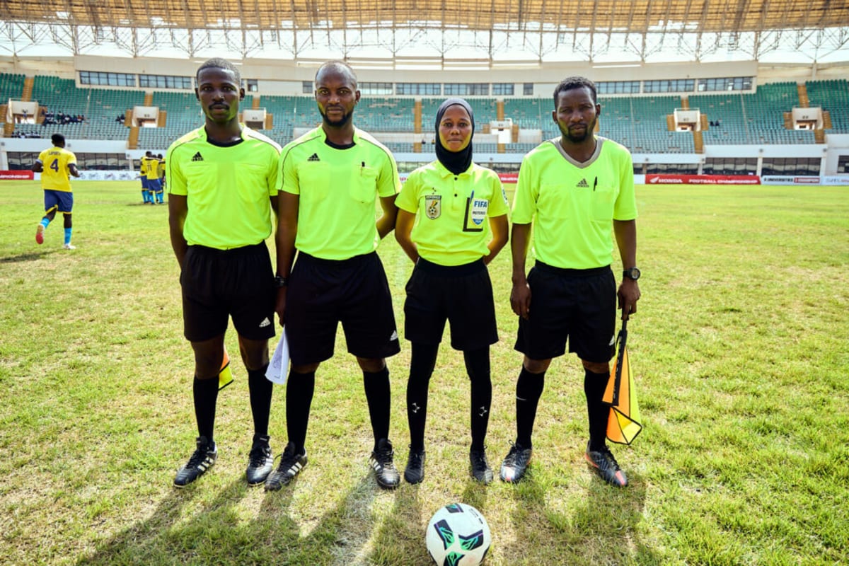 Ghana's Salifu Barikisu: Only Woman Ref at University Tourney