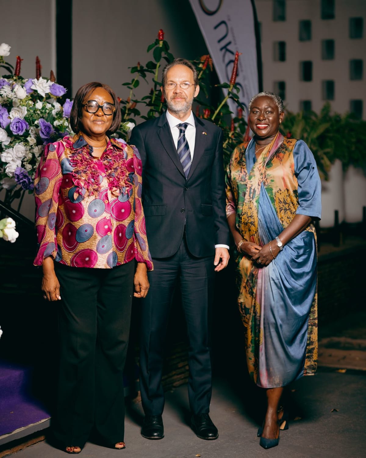 Business leaders and advocates speaking at International Women's Day event in Accra, Ghana