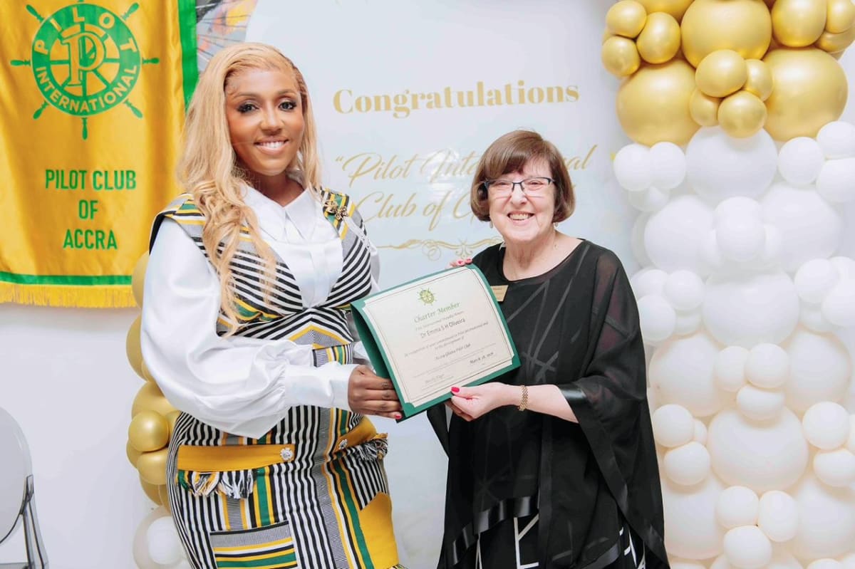 First Pilot Club in Africa Launches in Ghana After 104 Years