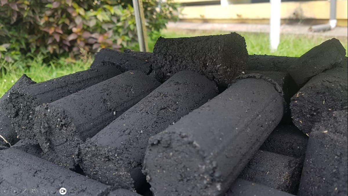 Ghana Startup Turns Crop Waste Into Smokeless Charcoal