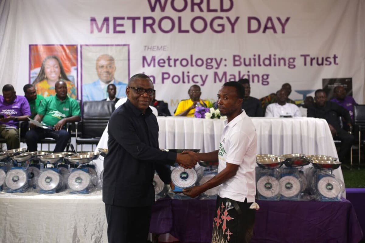 Ghana Traders Get 50 Free Scales for Fair Trade