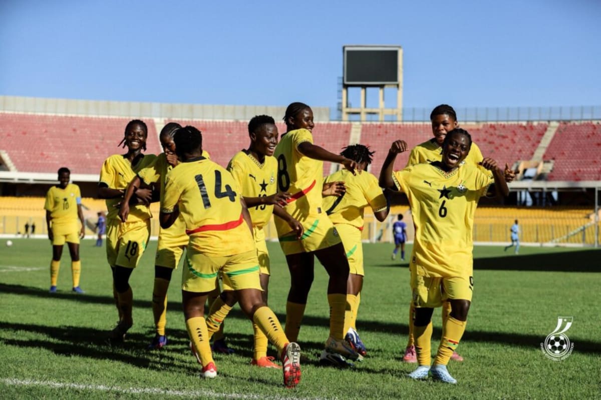 Ghana's Black Maidens Score 6 Goals in World Cup Qualifier