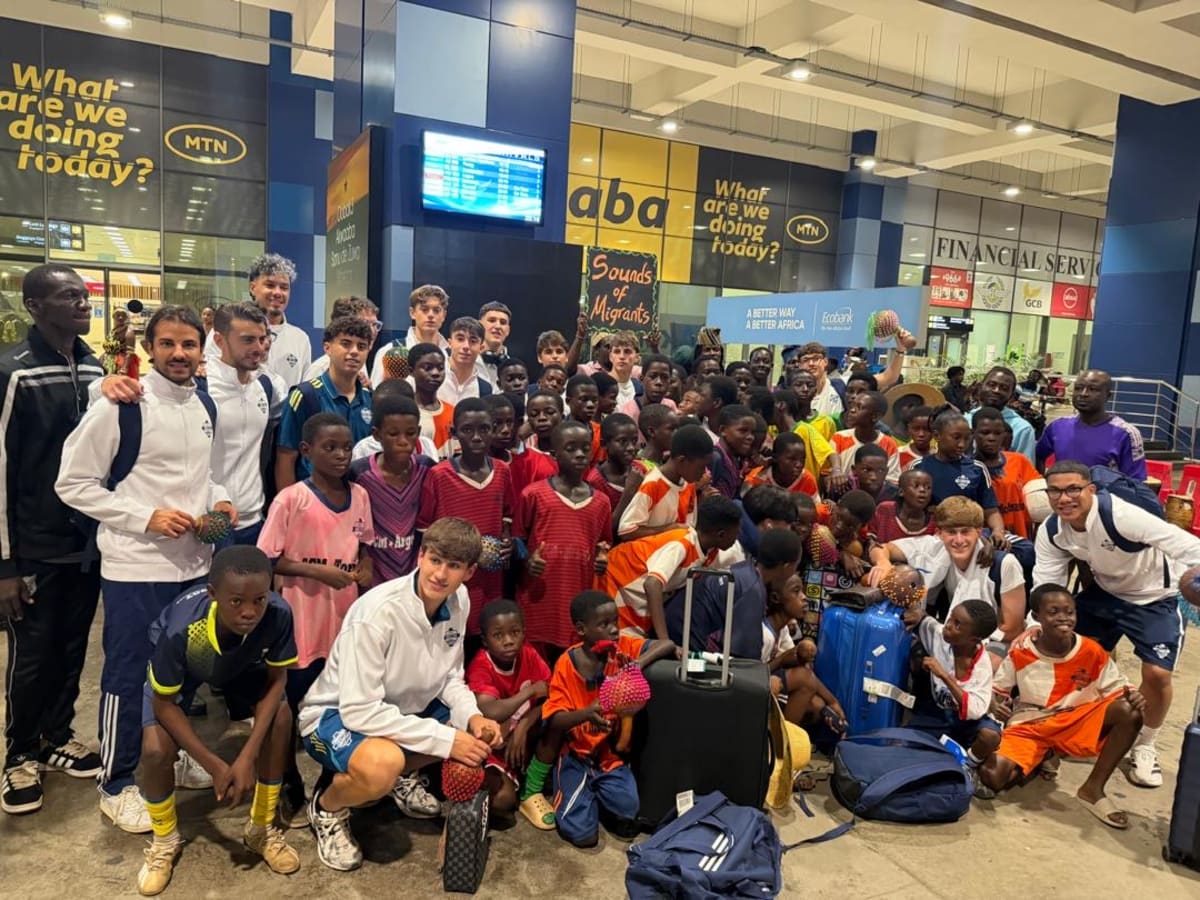 Champions League Club Como Brings Football Hope to Ghana