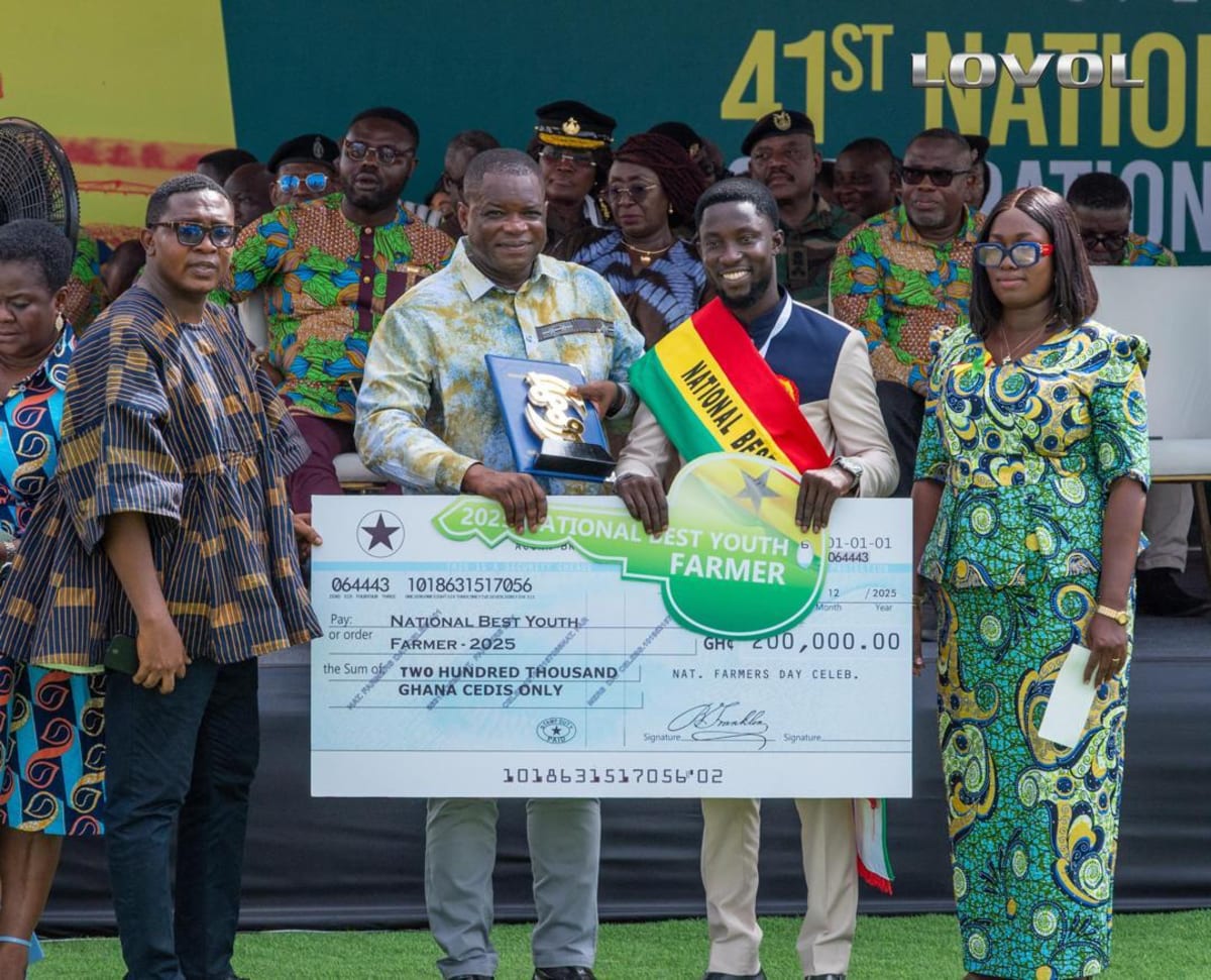 Ghana Farmer Proves Agriculture Profitable, Now Farms 500 Acres