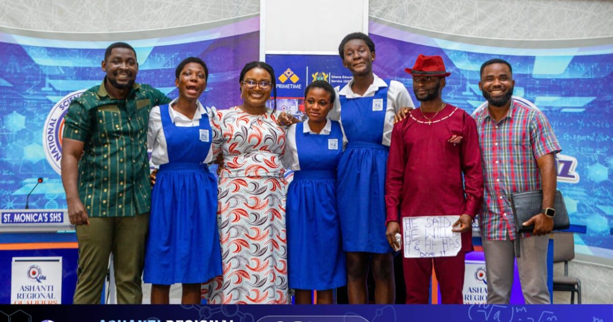 St. Monica's Girls Win Comeback Spot at Ghana Math Quiz