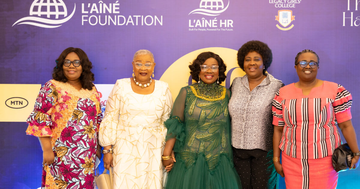 Charity gala attendees in Accra supporting Bible distribution and women's leadership programs in Ghana