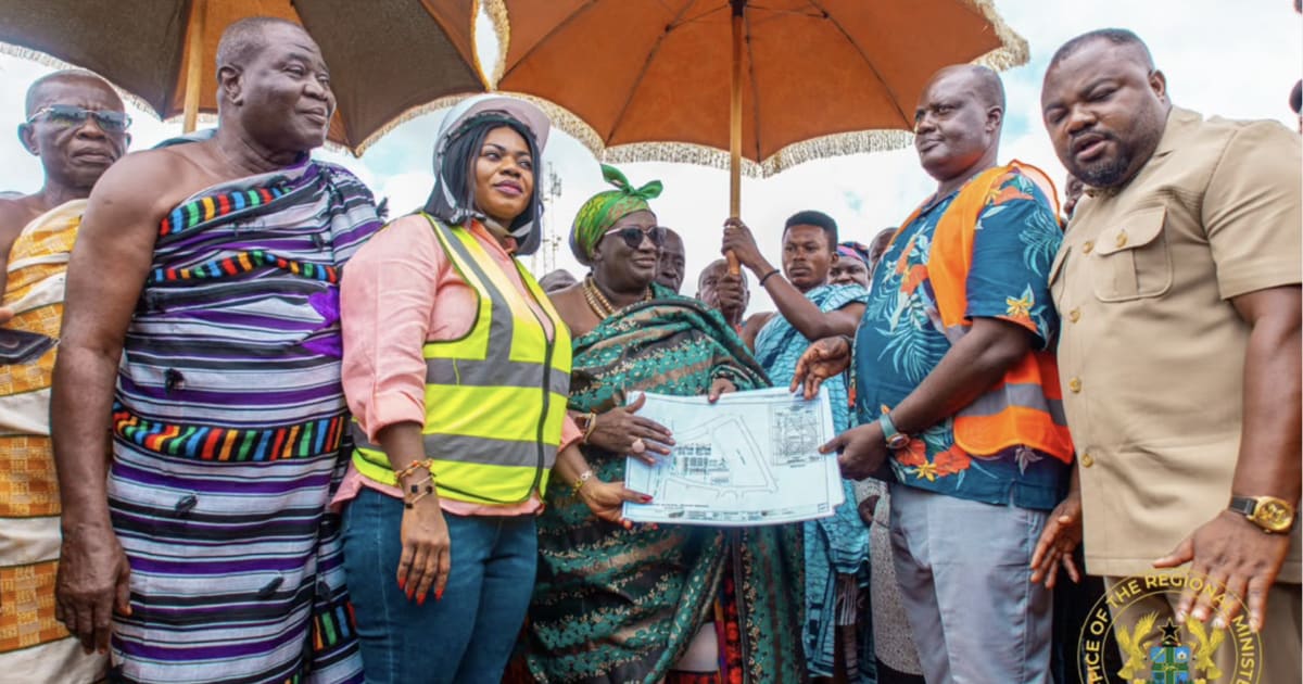 Ghana Breaks Ground on 24-Hour Market with Clinic, Daycare