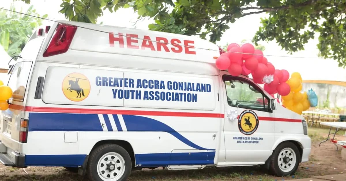 Ghana President Donates Hearse to Support Community Funerals