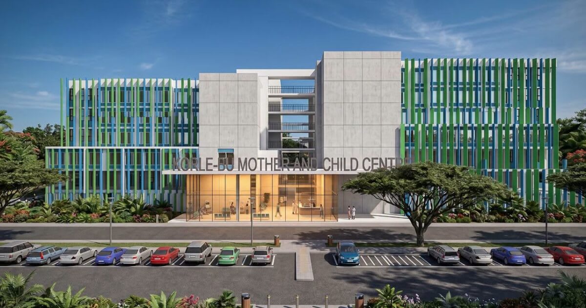 Ghana Starts 400-Bed Mother and Child Hospital Block