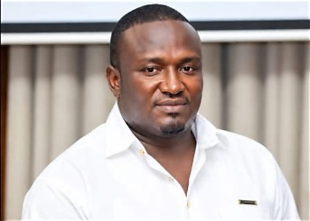 Mourning residents gather in Mankranso, Ghana to honor their late district leader