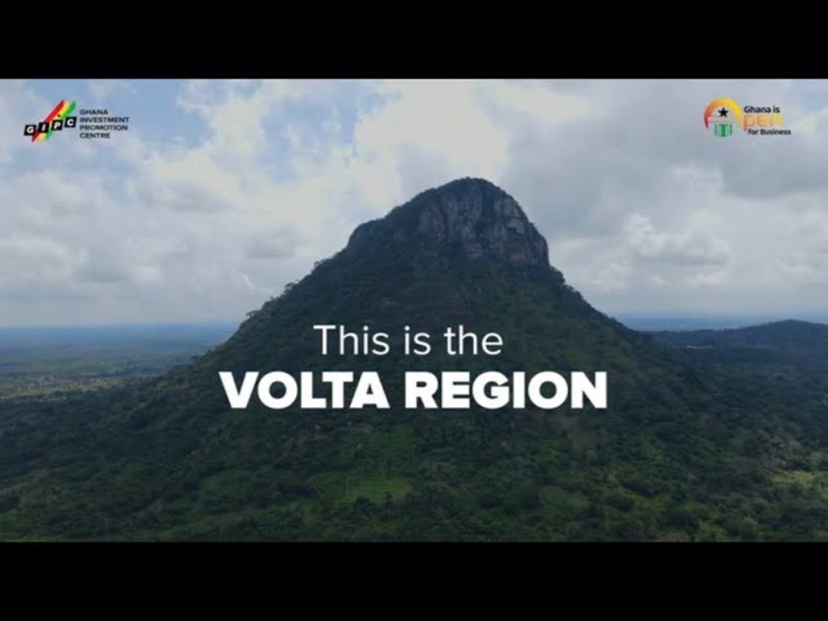Community members in Ghana's Volta Region maintaining clean streets and proper waste disposal