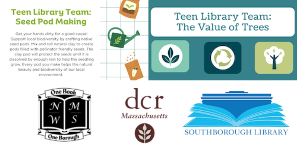 Middle school students crafting clay seed pods filled with native pollinator-friendly plant seeds