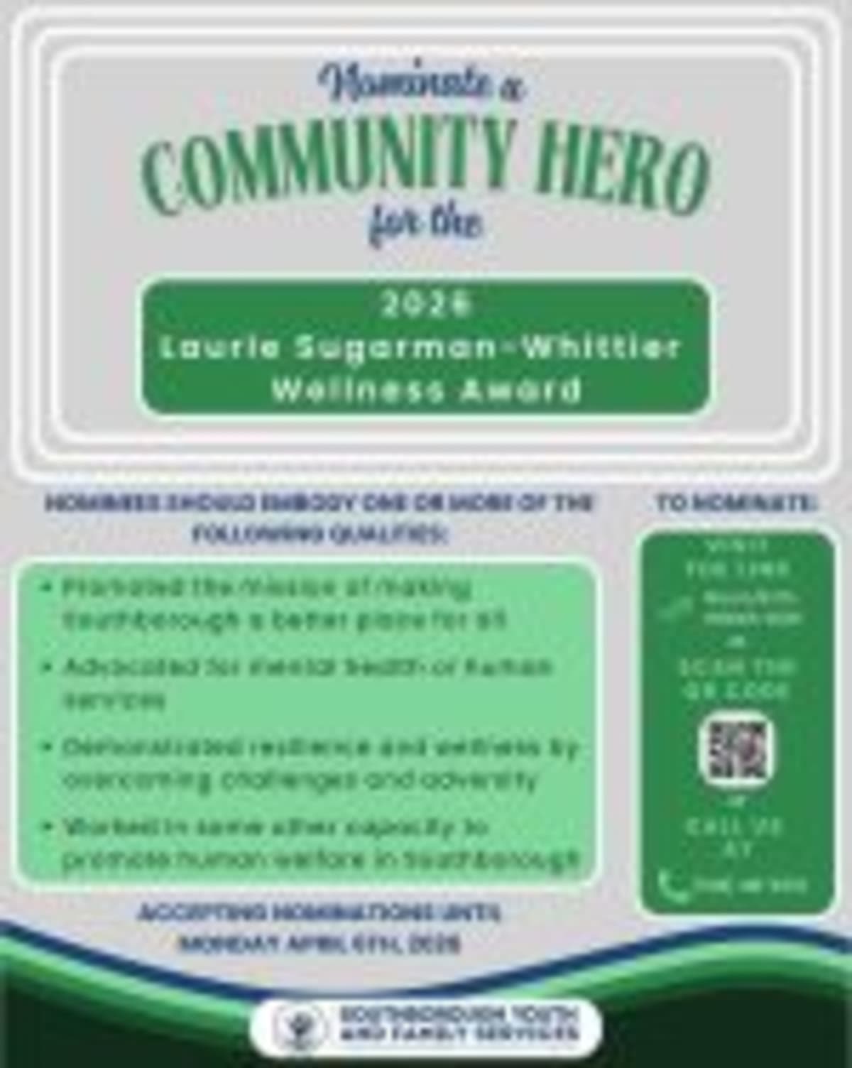 Southborough Seeks Nominees for 8th Wellness Award - Image 2