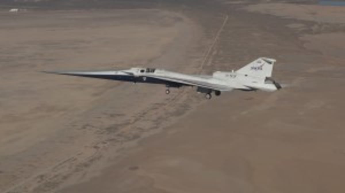NASA's X-59 Completes First Flight to End Sonic Boom Ban - Image 5