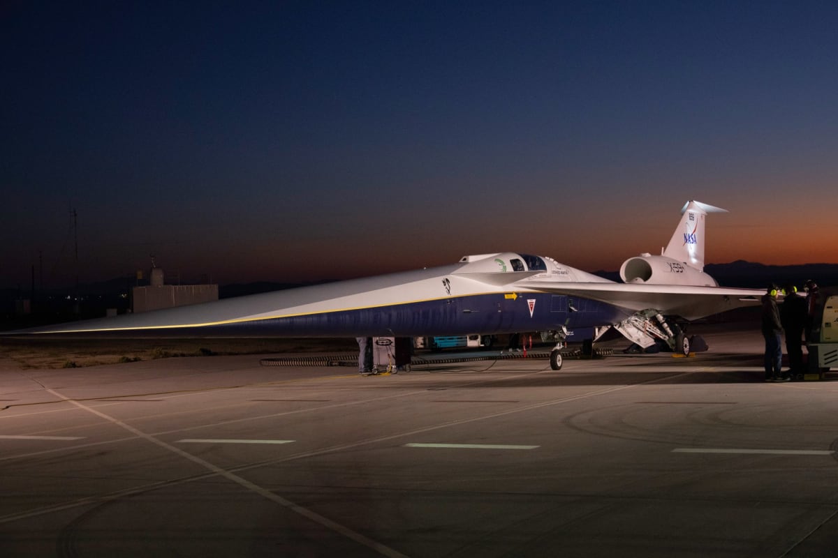 NASA's Whisper-Quiet Supersonic Jet Takes Second Flight - Image 2