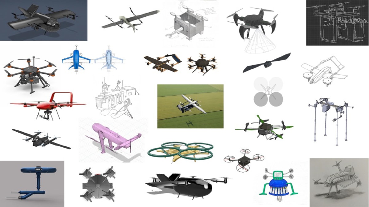 Student teams celebrating NASA Dream with Us Design Challenge agricultural innovation competition wins