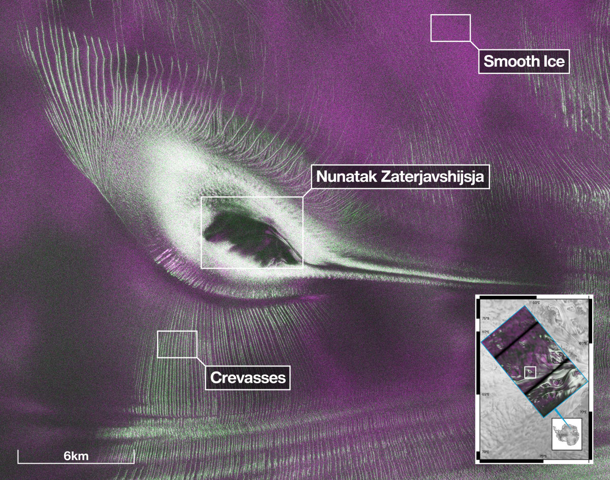 US-India Satellite Reveals Hidden 'Hummingbird' in Antarctica - Image 2