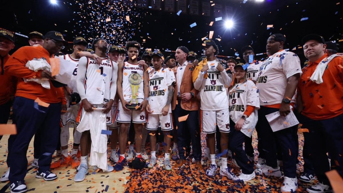 Auburn Wins First-Ever NIT Championship in OT Thriller