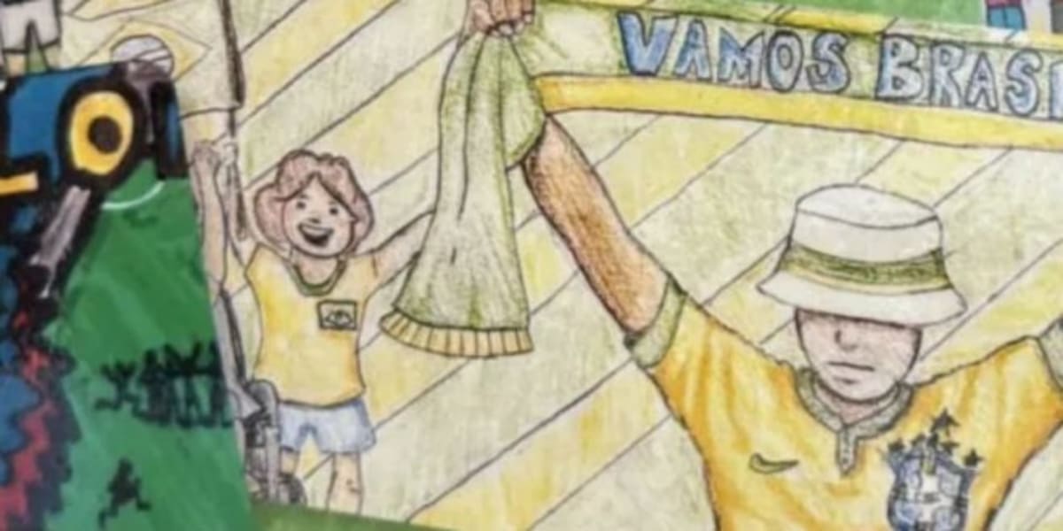 12-Year-Old's Art Will Ride Brazil's World Cup Bus - Image 2