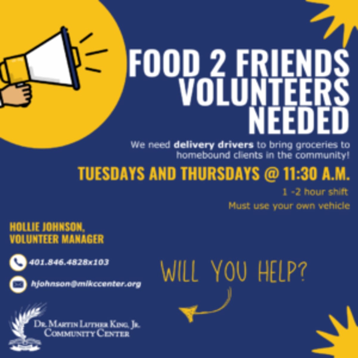 Newport Food Program Needs Drivers for 2,000 Deliveries - Image 3