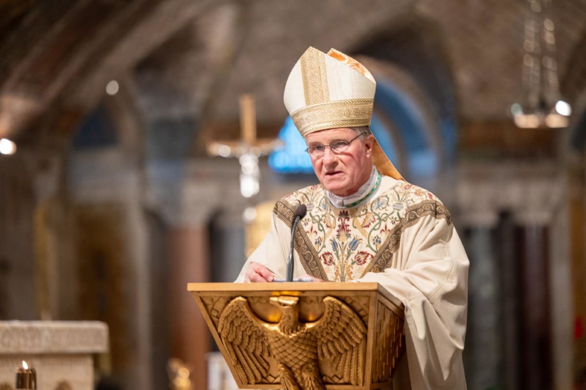 Archbishop Timothy Broglio delivers homily at National Shrine during 9/11 commemorative Mass