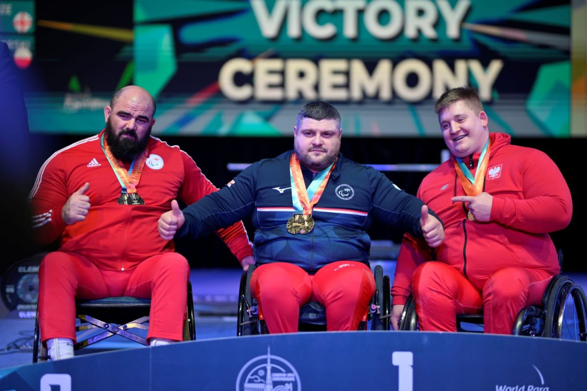 Para Powerlifters Break Records at European Championships