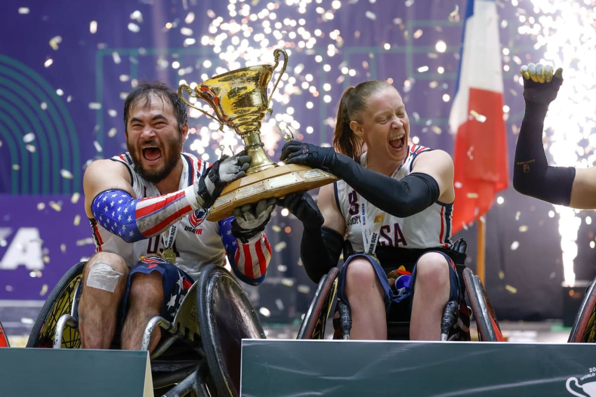 USA Wins First Wheelchair Rugby World Title in 16 Years