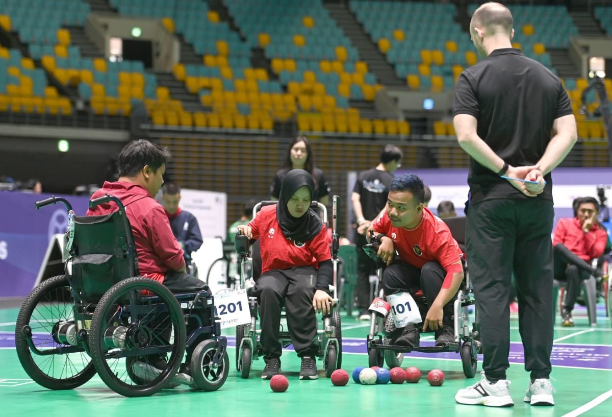 Indonesia Wins 3 Golds at World Boccia Championships