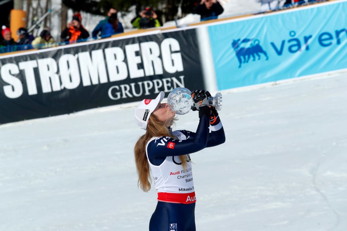 Mikaela Shiffrin Wins Record 9th Slalom Globe, 110th Victory