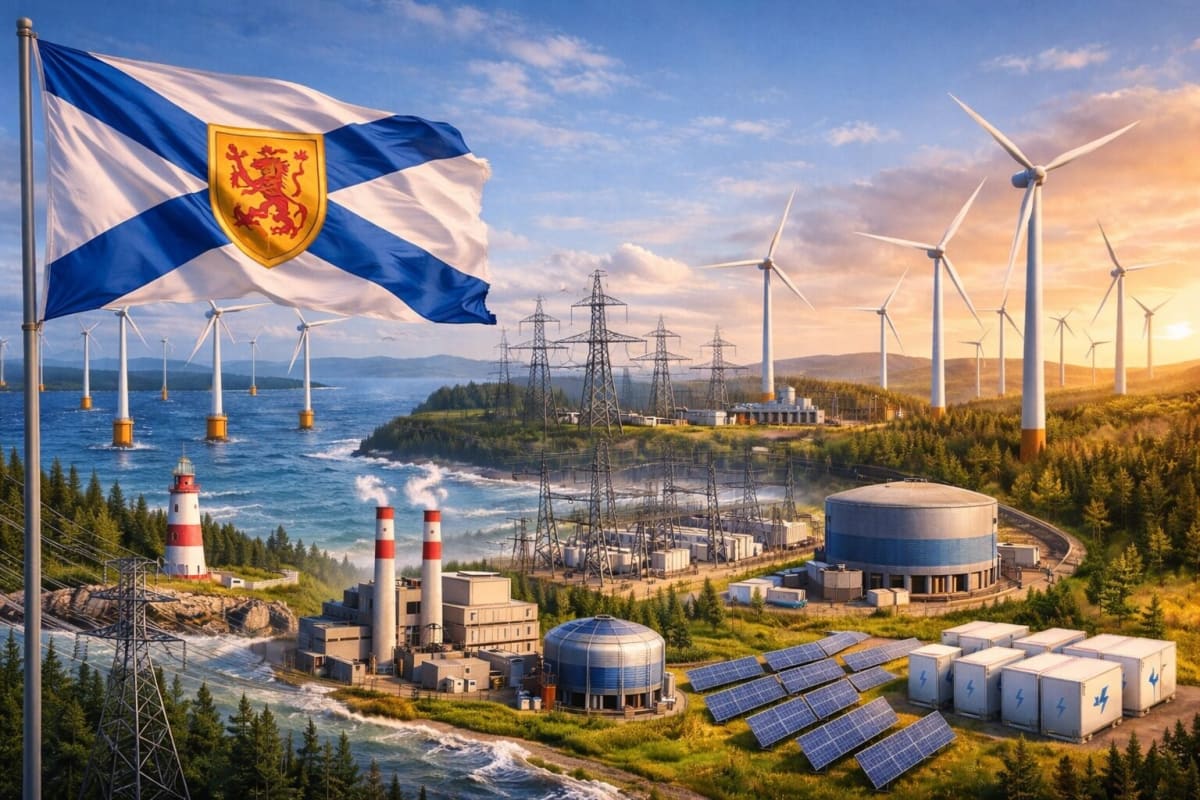 Nova Scotia Targets 80% Renewable Energy by 2030