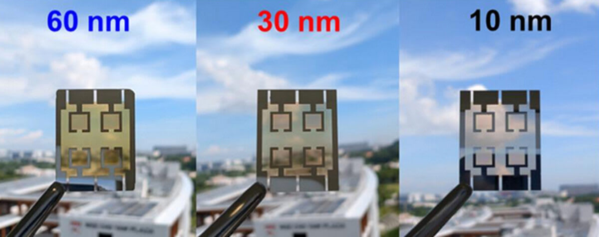 See-Through Solar Panels Get 50X Thinner in Singapore
