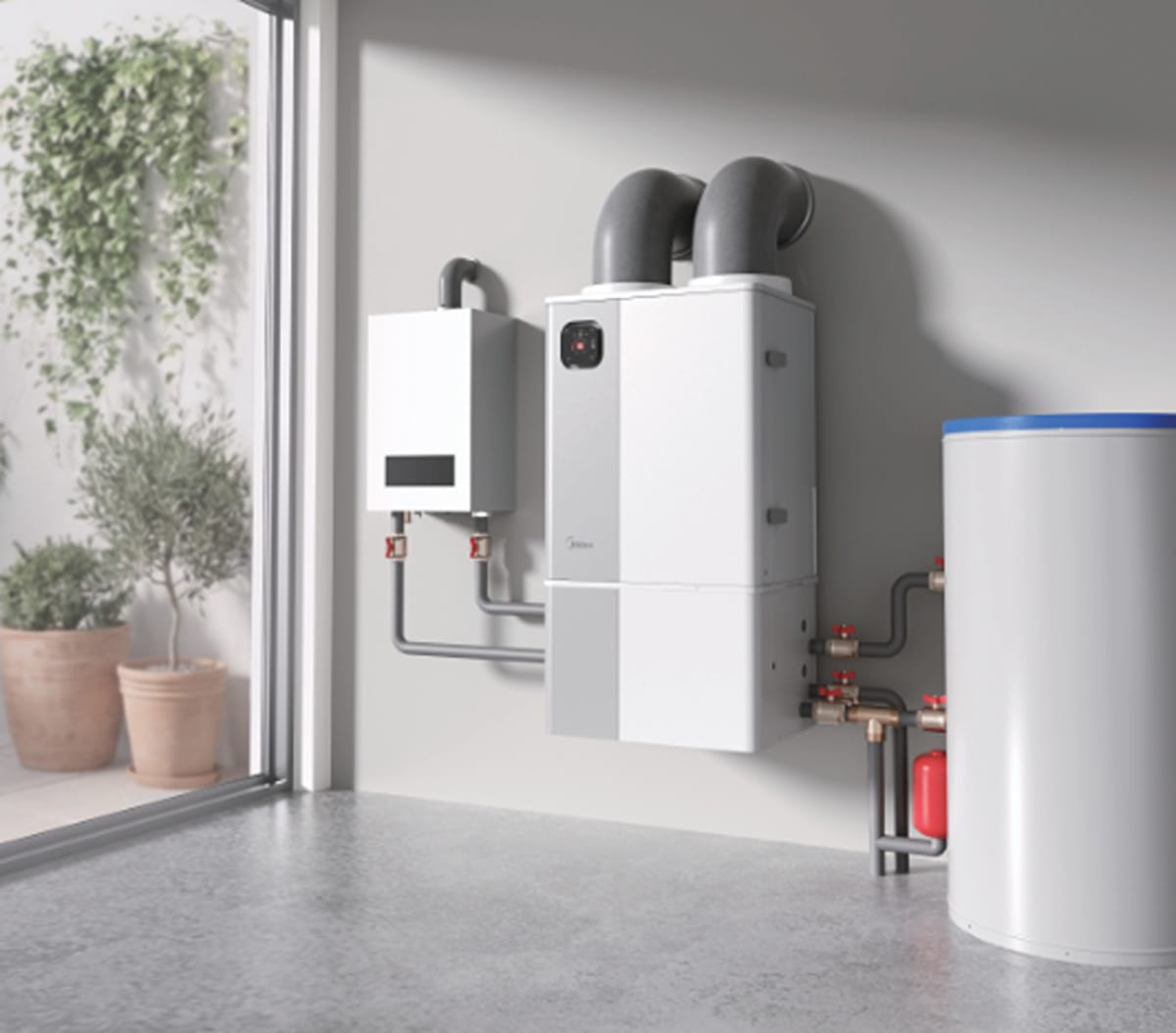 Indoor Heat Pump Fits Apartments With No Outdoor Space