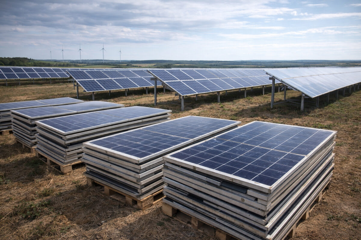 Used Solar Panels Find Second Life Across Europe