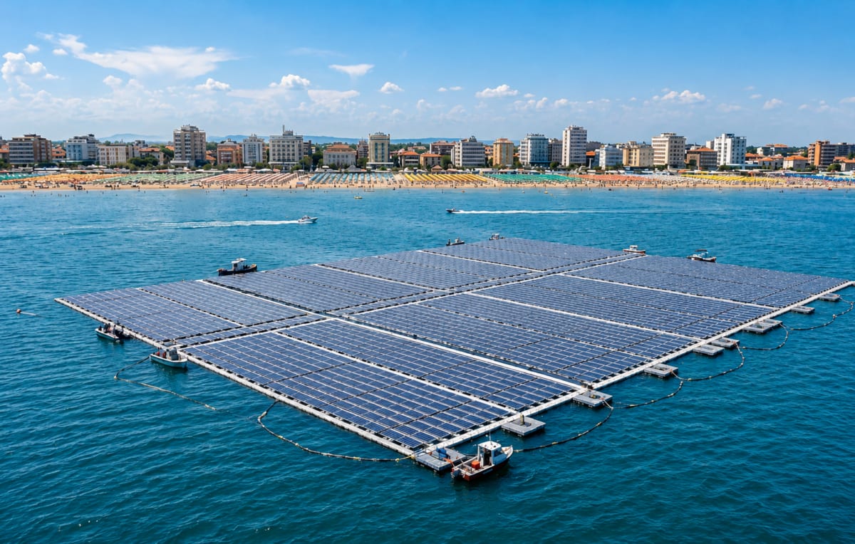 Italy Could Power Itself With 2% of Offshore Solar Potential